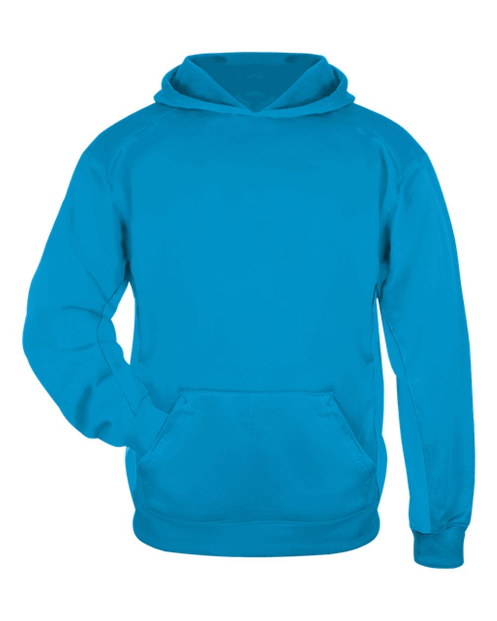 Badger 2454 Youth Performance Fleece Hooded Sweatshirt