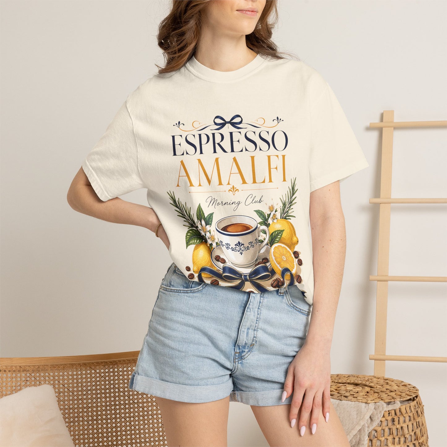 Espresso Amalfi – Morning Club | Premium Summer Tee