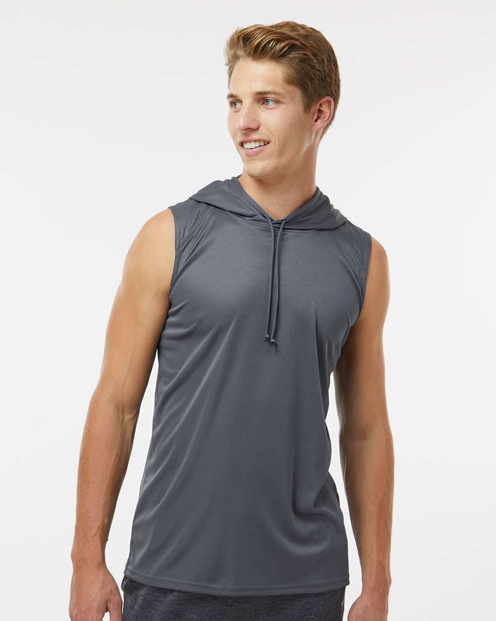 Men's B-Core Sleeveless Hooded T-Shirt