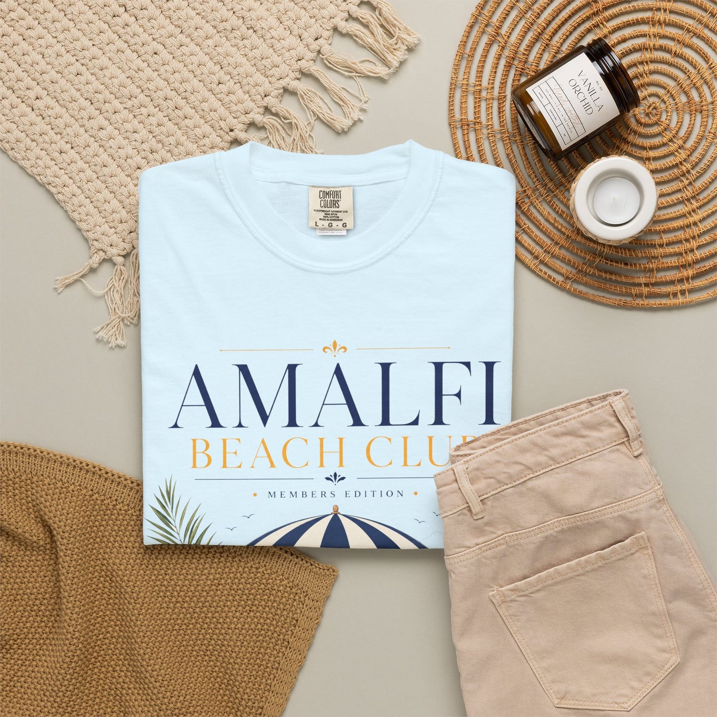 Amalfi Beach Club – Members Edition | Premium Summer Tee
