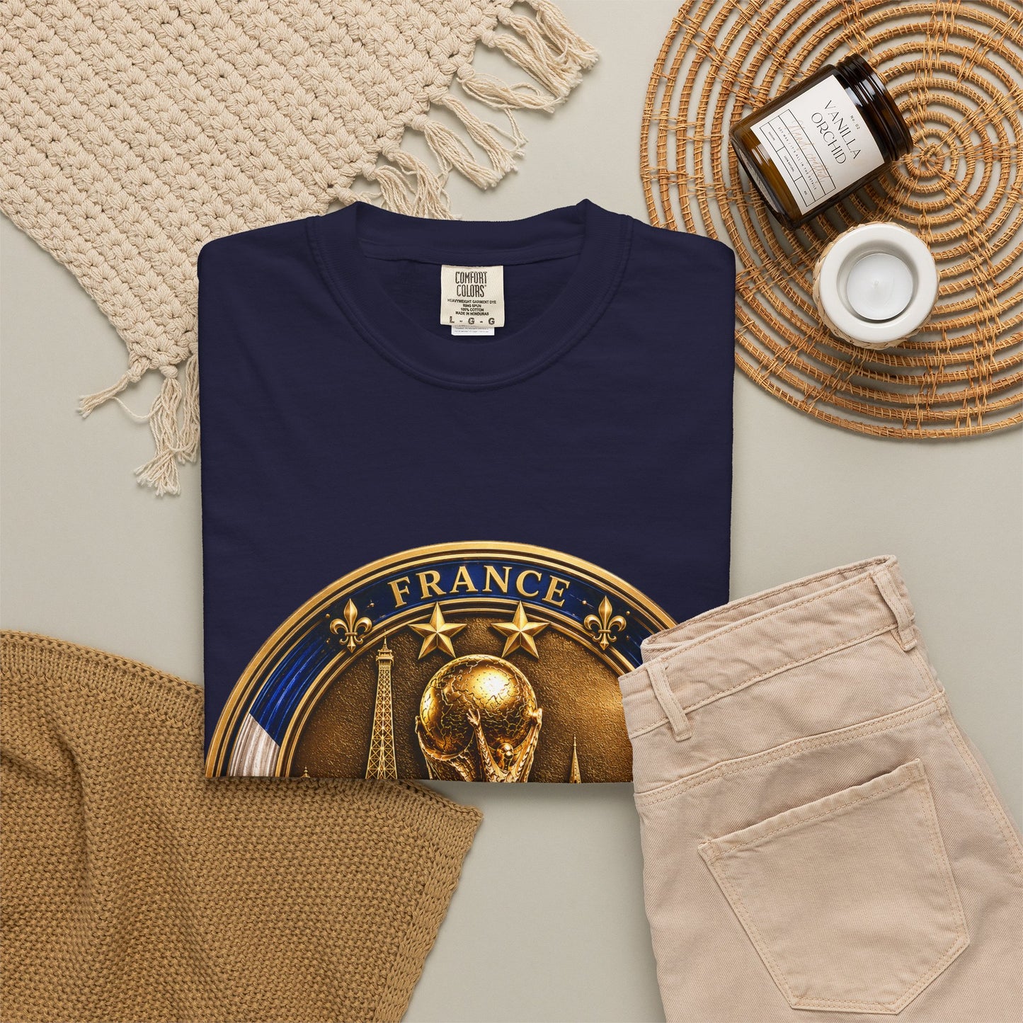 France Football World Cup 2026 Sovereign Arch Medallion – Imperial Glory | Premium Graphic Tee