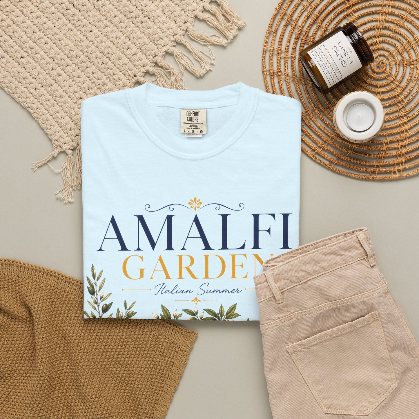 Amalfi Garden – Italian Summer | Premium Graphic Tee