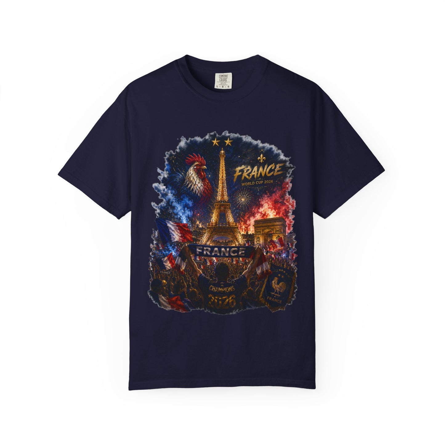 France World Cup 2026 Paris Midnight Celebration | Premium Graphic Tee
