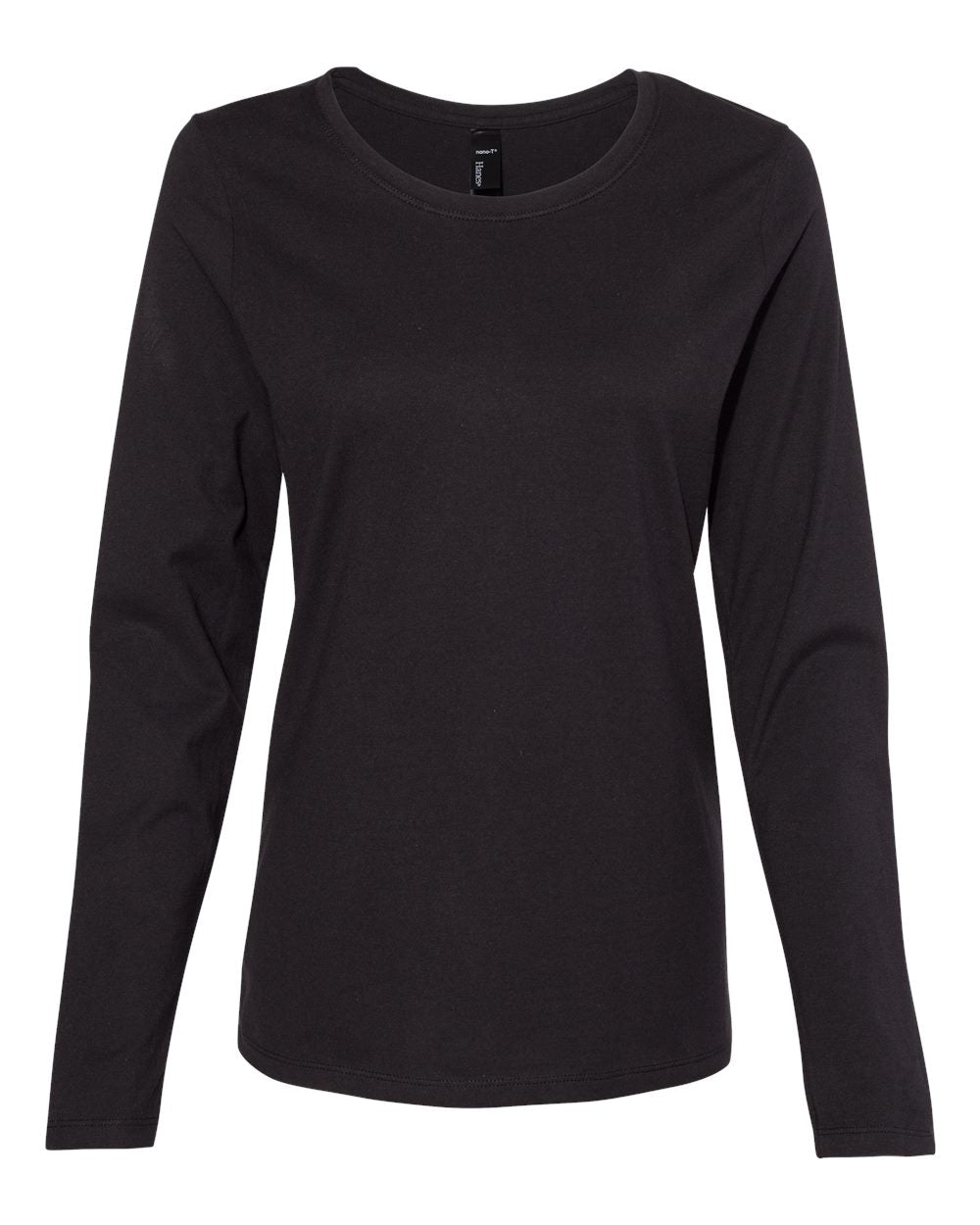 Hanes S04LS Perfect-T Women Long Sleeve Scoopneck T-Shirt