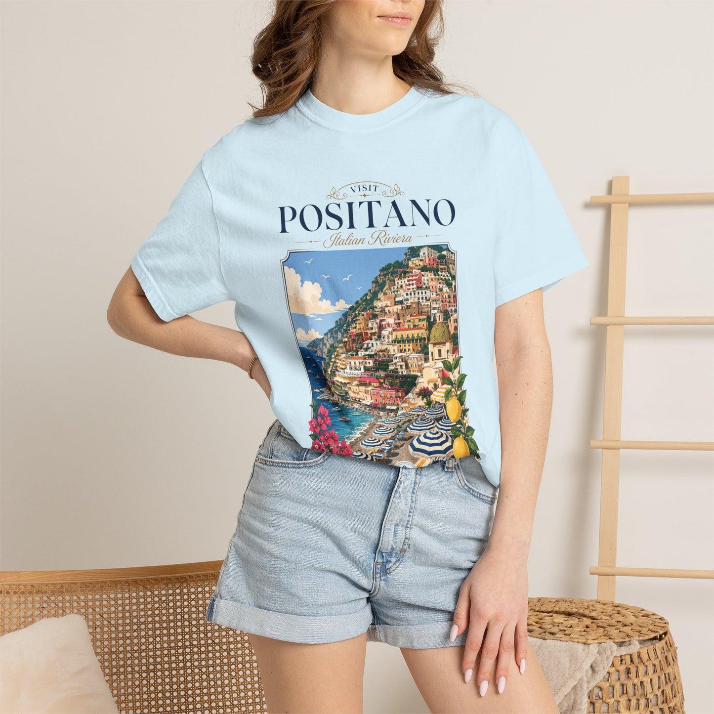 Visit Positano – Italian Riviera | Premium Summer Tee