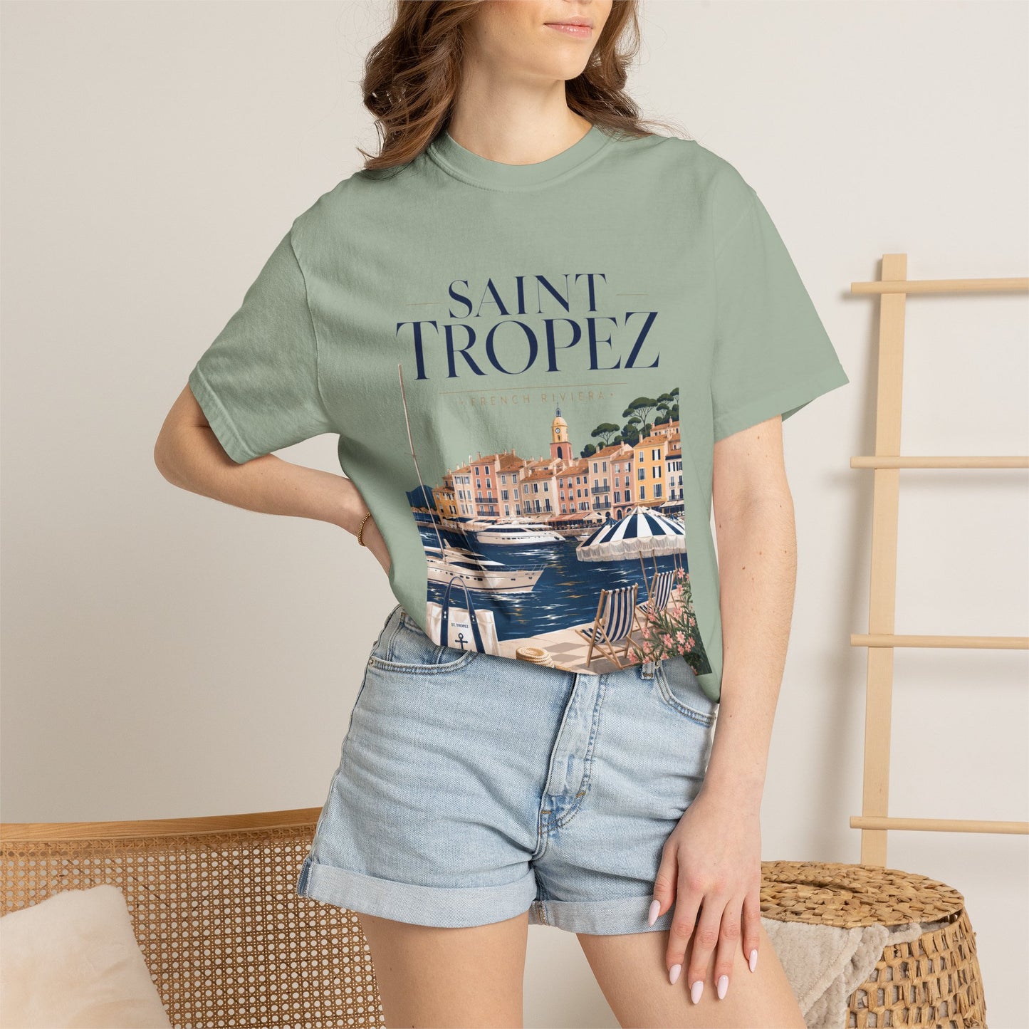 Saint Tropez – French Riviera | Premium Summer Tee