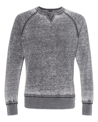 J America Adult Vintage Zen Crewneck Sweatshirt XL DARK SMOKE