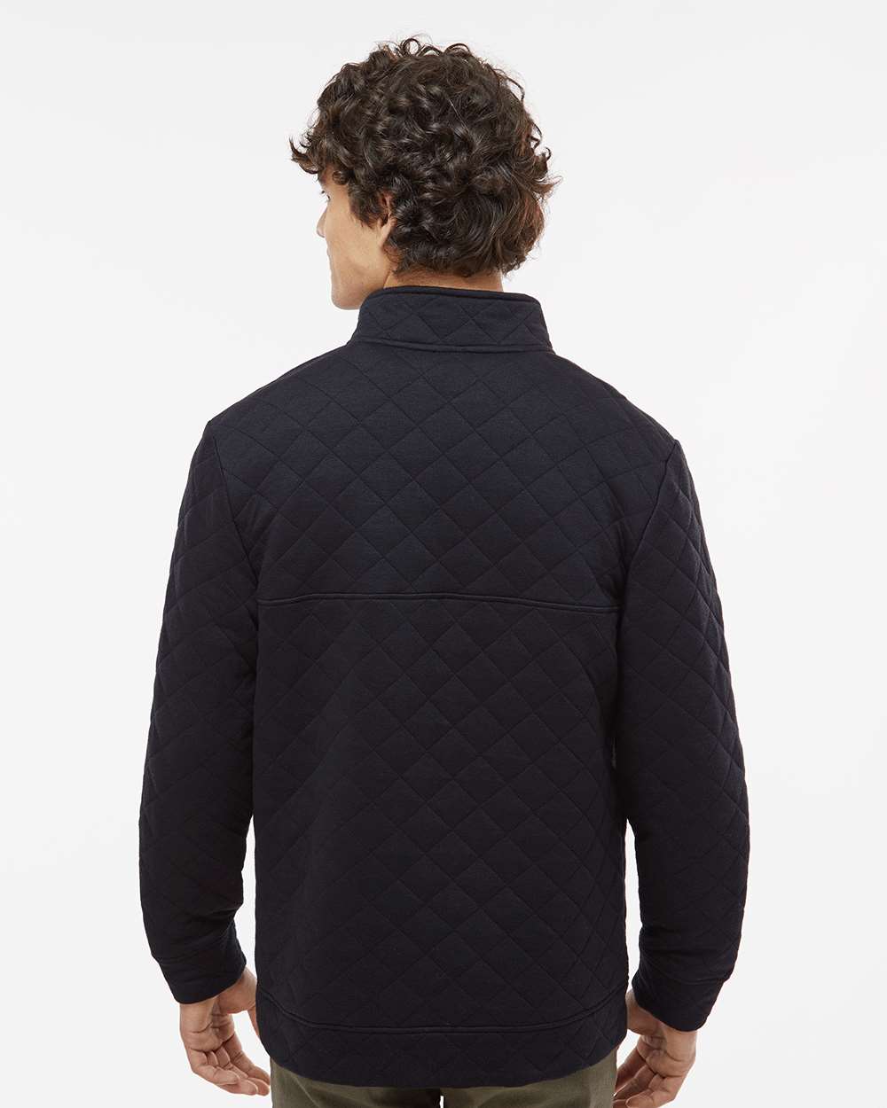 Men's Quilted Half-Snap Pullover
