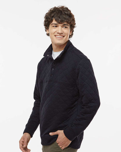Men's Quilted Half-Snap Pullover