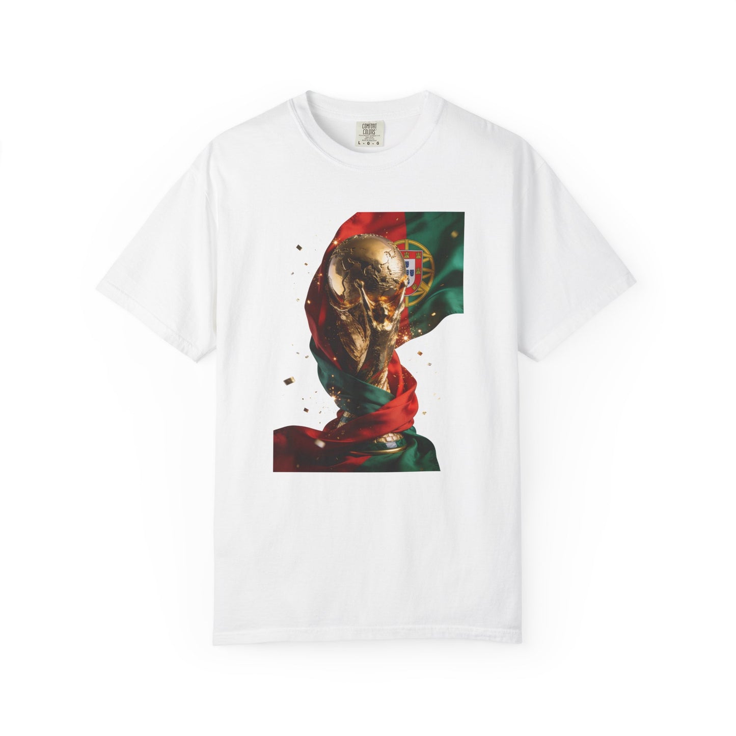 Portugal Football 'Taça de Glória' Wrapped Trophy Emblem | Premium Graphic Tee