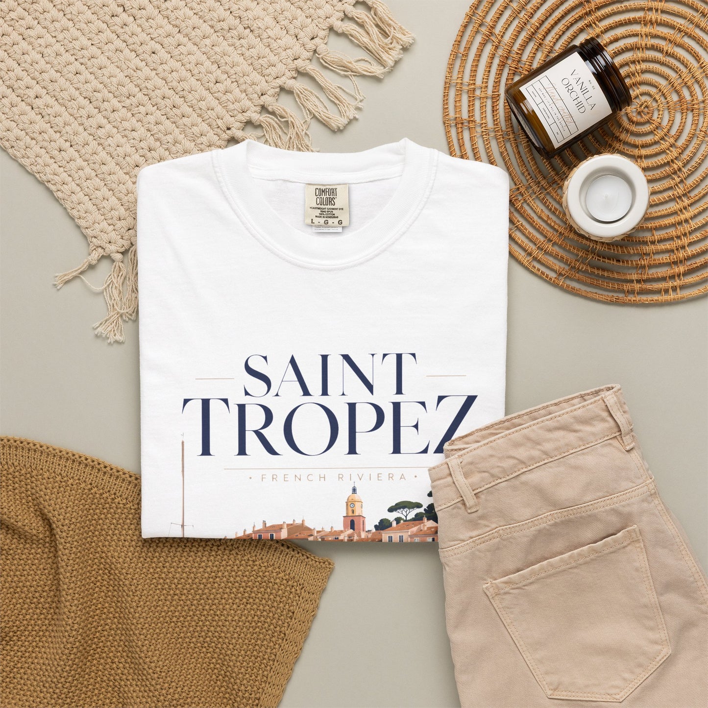 Saint Tropez – French Riviera | Premium Summer Tee