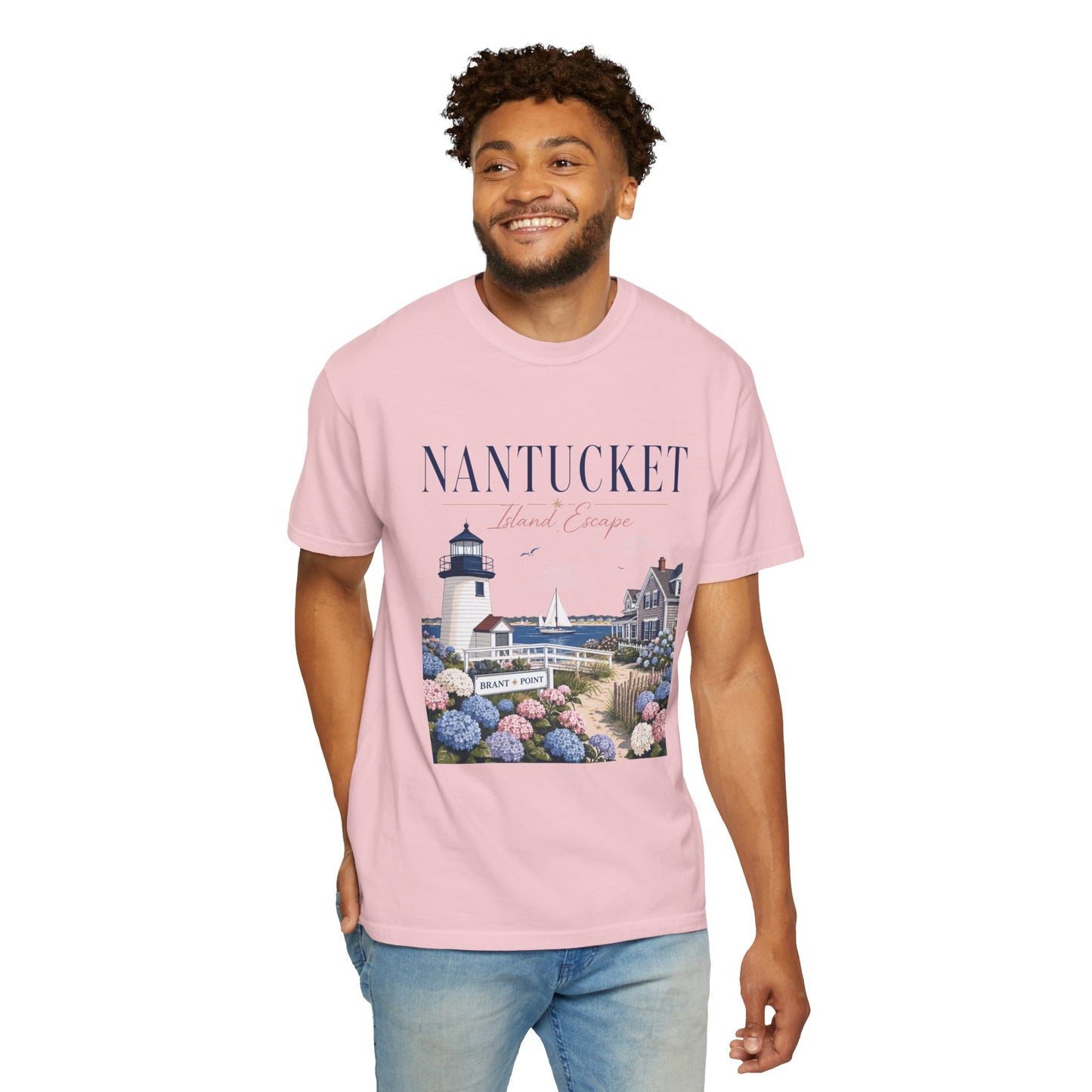 Nantucket Island Escape – Brant Point | Premium Summer Tee