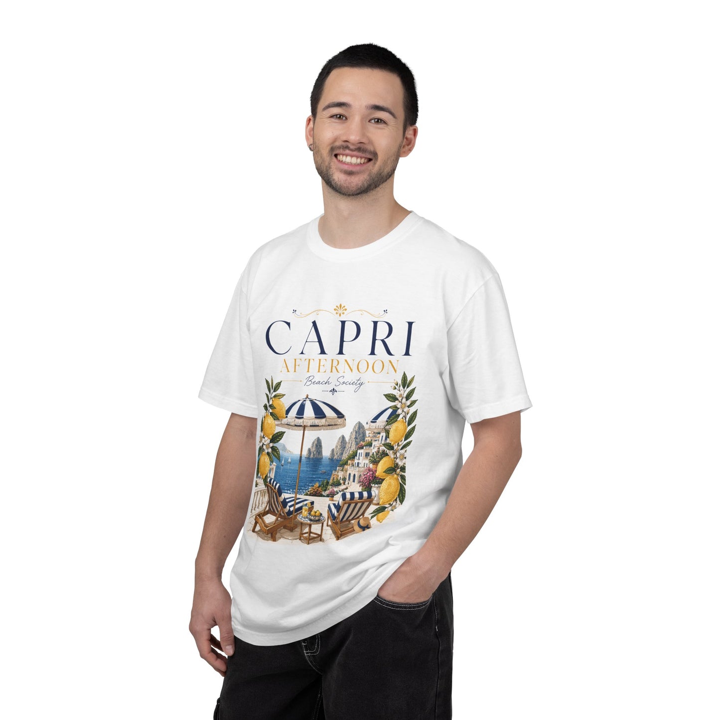 Capri Afternoon – Beach Society | Premium Graphic Tee