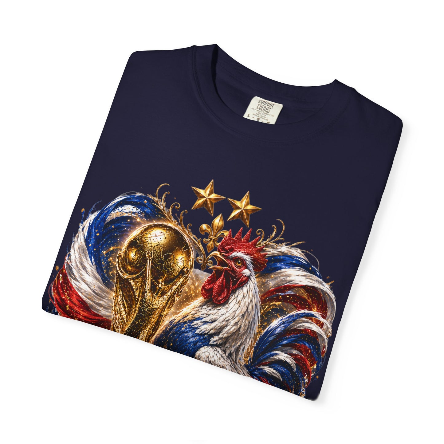 France World Cup 2026 Imperial Rooster Crest – Golden Glory | Premium Graphic Tee