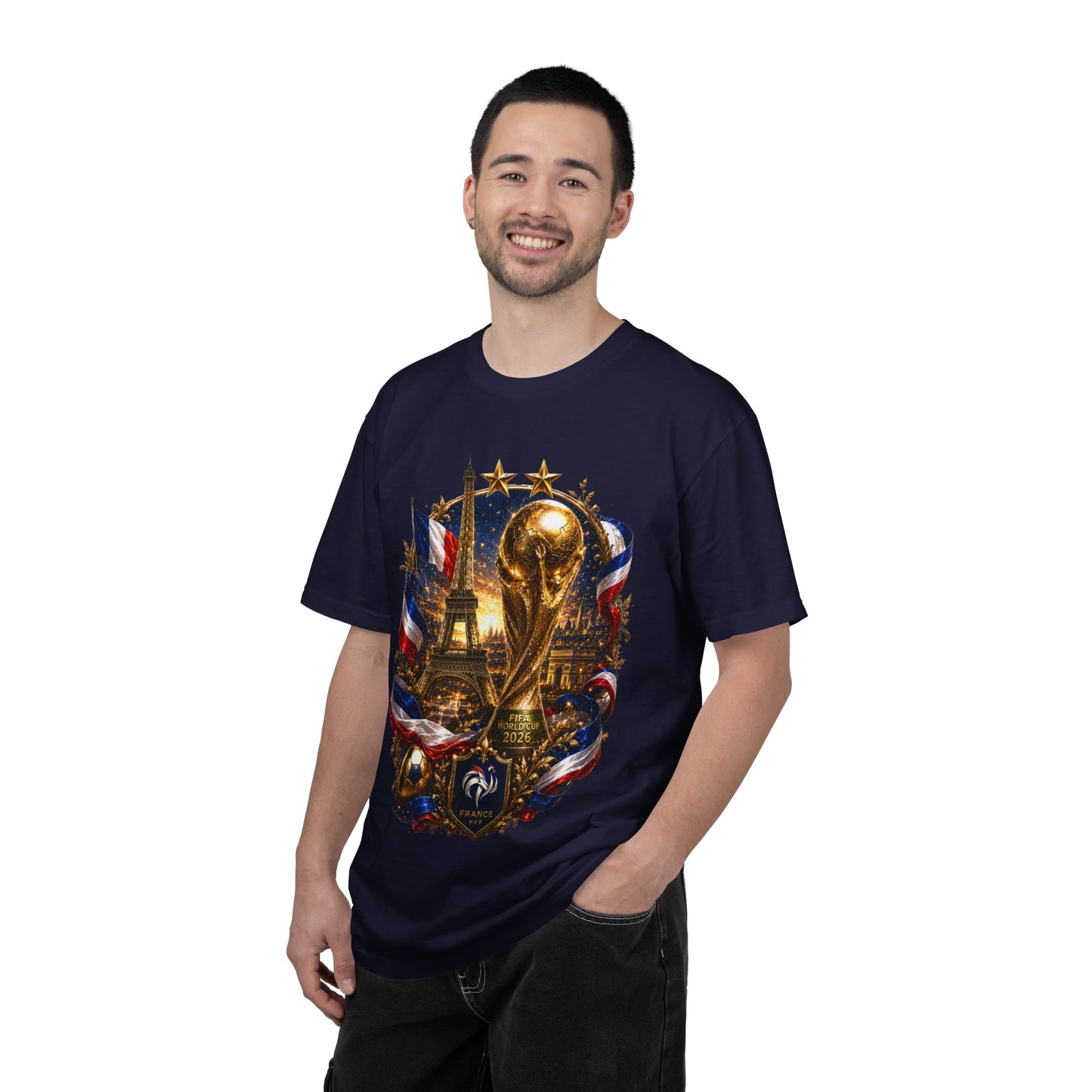France World Cup 2026 Golden Horizon Medallion | Premium Graphic Tee