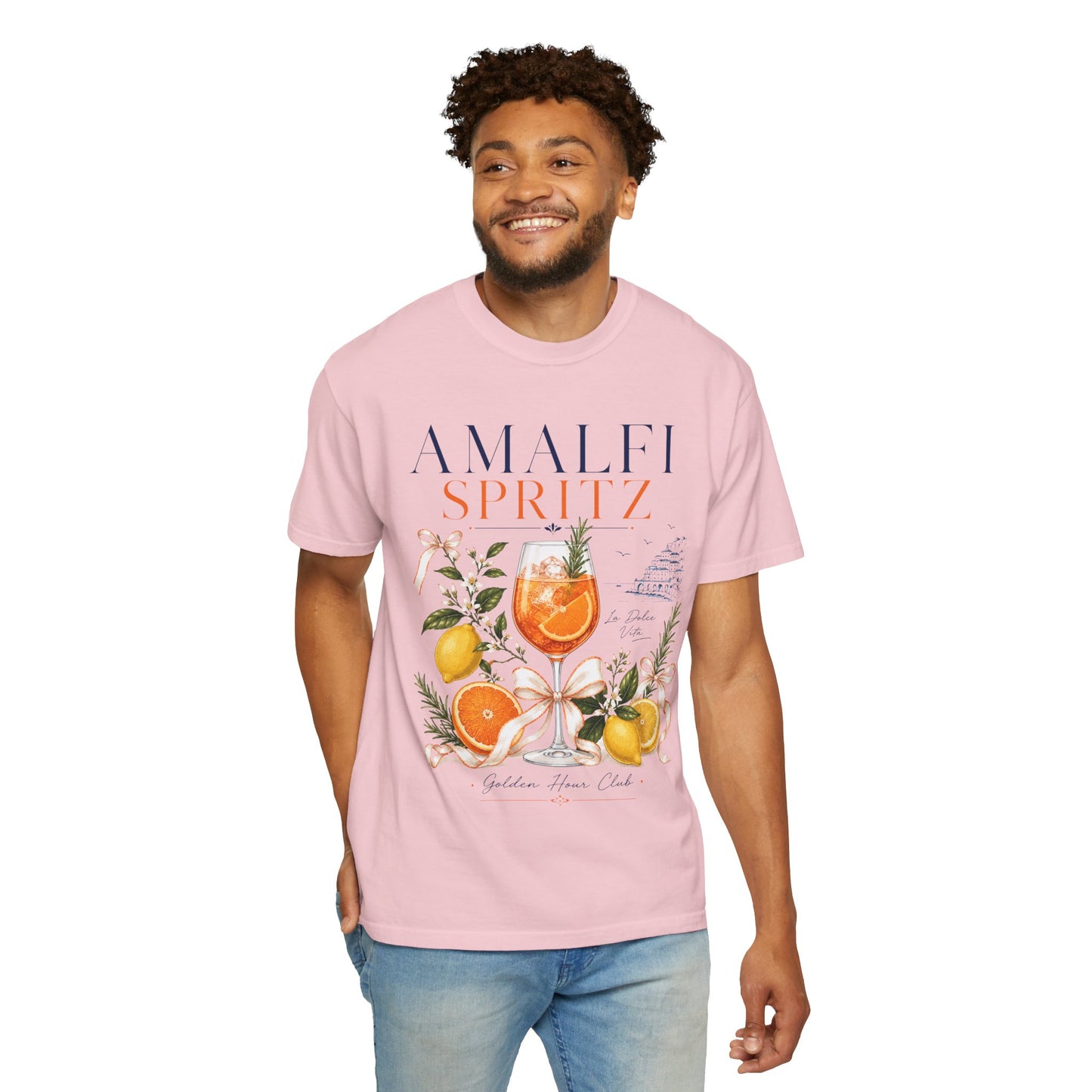 Amalfi Spritz – Golden Hour Club | Premium Summer Tee