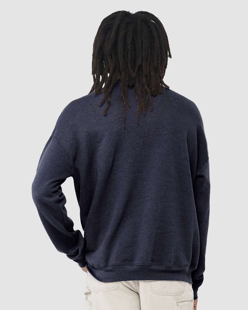 Unisex Sponge Fleece Drop Shoulder Crewneck Sweatshirt