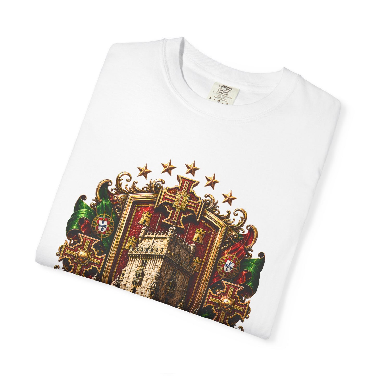 Portugal Football World Cup 2026 'Cidadela de Glória' Imperial Crest | Premium Graphic Tee