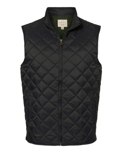 Weatherproof Vintage Diamond Quilted Vest L Black