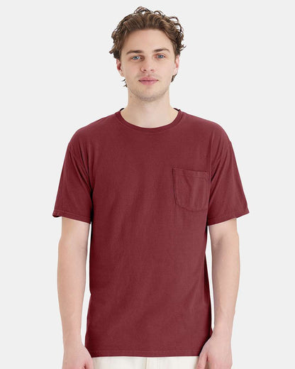 Unisex Garment-Dyed Pocket T-Shirt