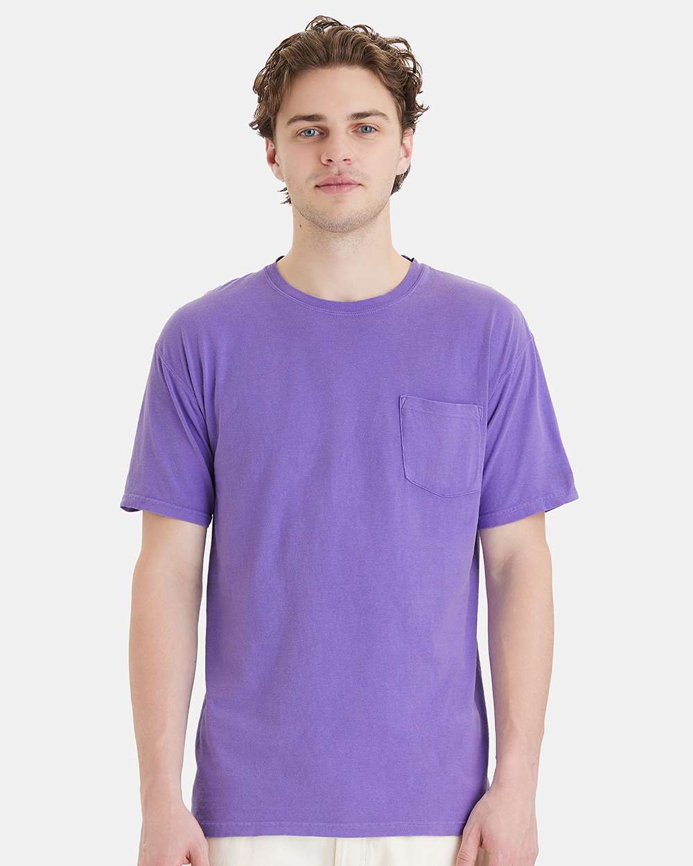 Unisex Garment-Dyed Pocket T-Shirt