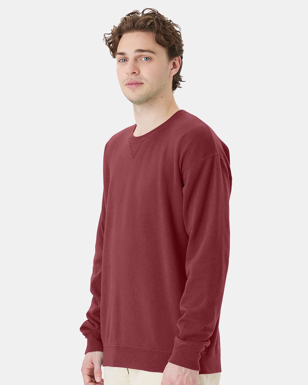 Unisex Garment-Dyed Crewneck Sweatshirt