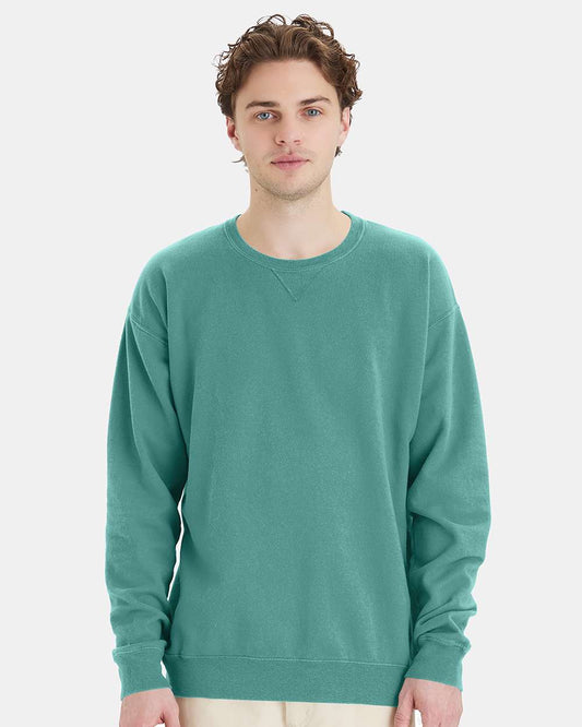 Unisex Garment-Dyed Crewneck Sweatshirt