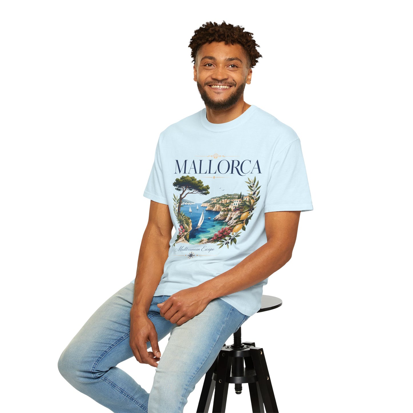 Mallorca Mediterranean Escape – Coastal Paradise | Premium Summer Tee