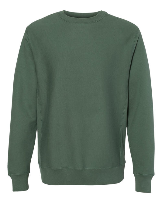 Independent Trading Co. - Legend - Premium Heavyweight Cross-Grain Crewneck Sweatshirt - IND5000C - XL - Alpine Green