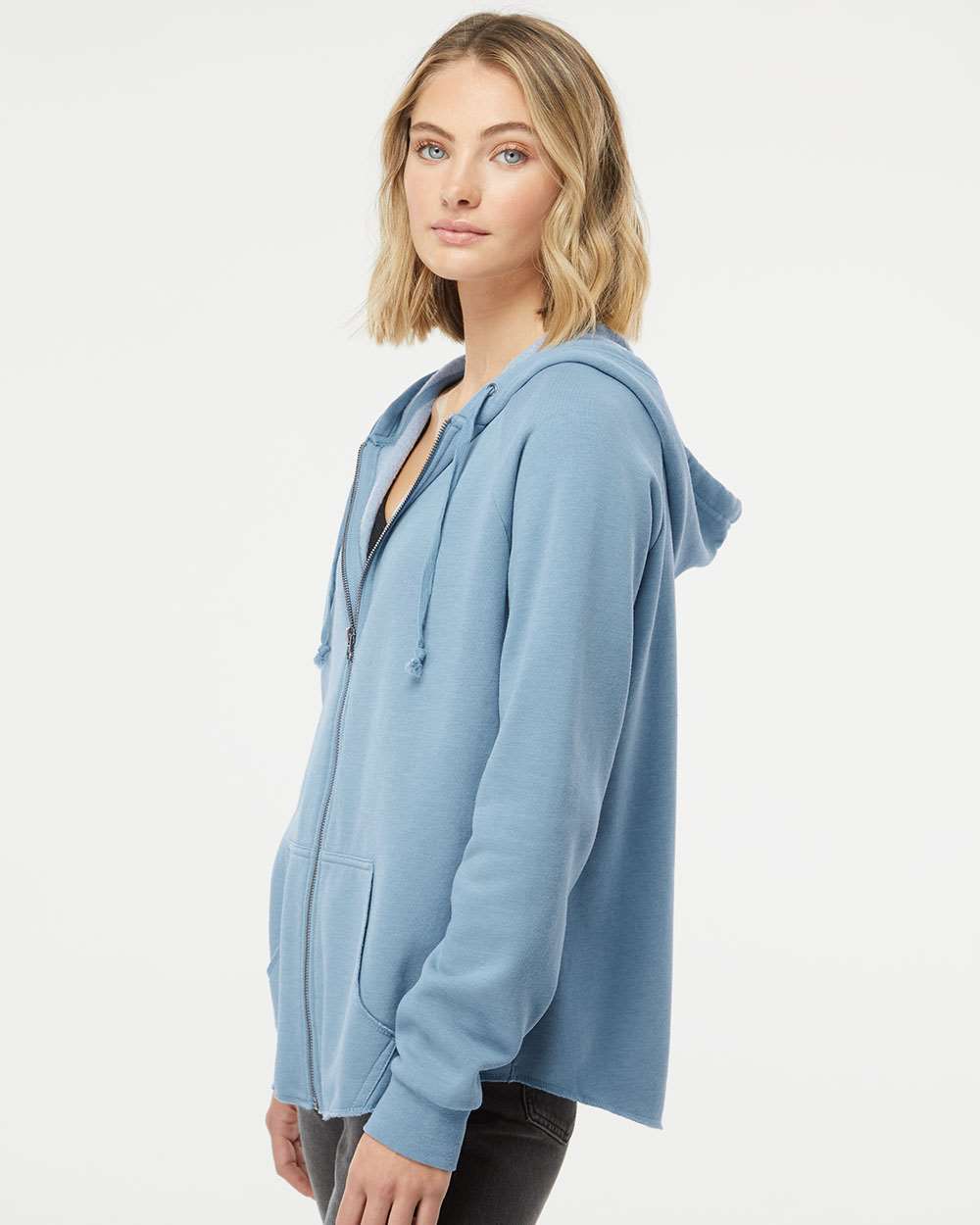Women's California Wave Wash Full-Zip Hooded Sweatshirt