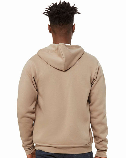 Unisex Sponge Fleece Full-Zip Hoodie Sweatshirt