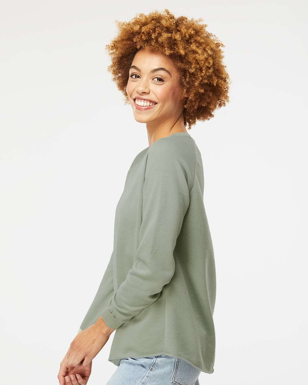 Women's California Wave Wash Crewneck Sweatshirt