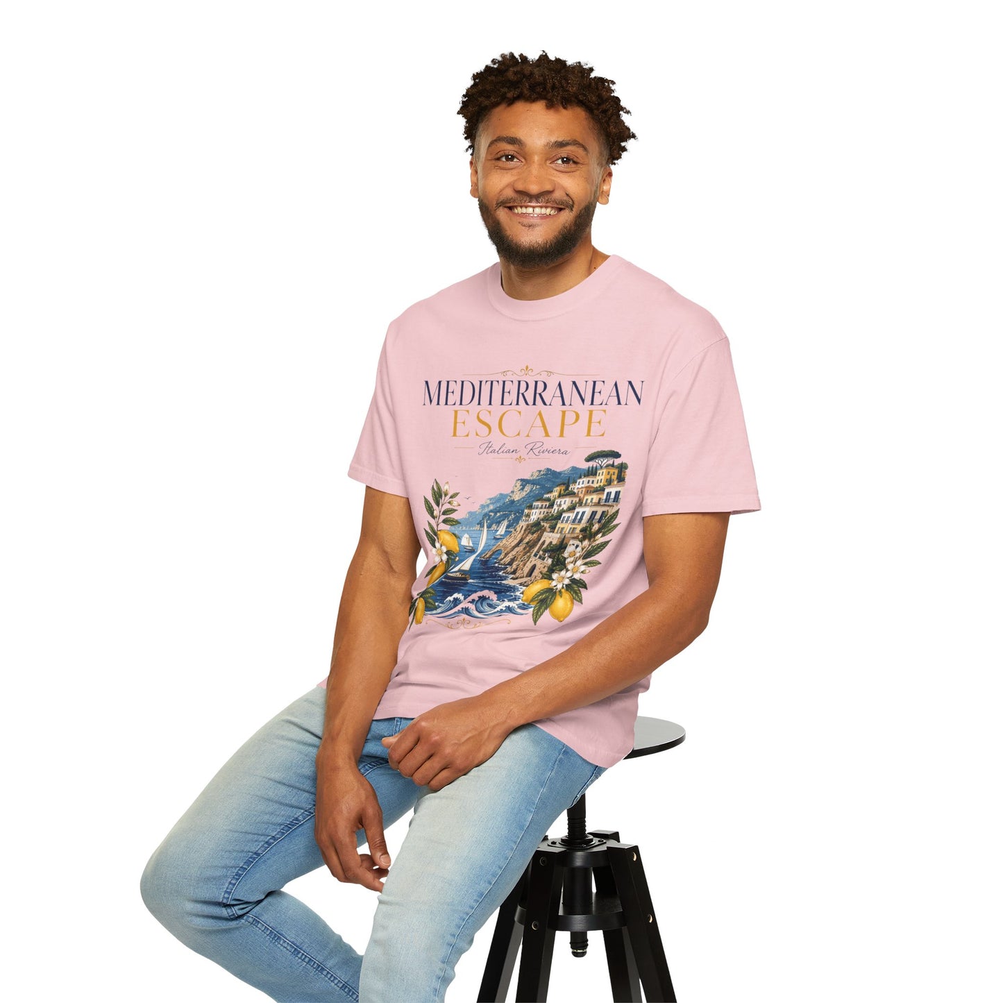 Mediterranean Escape – Italian Riviera | Premium Summer Tee