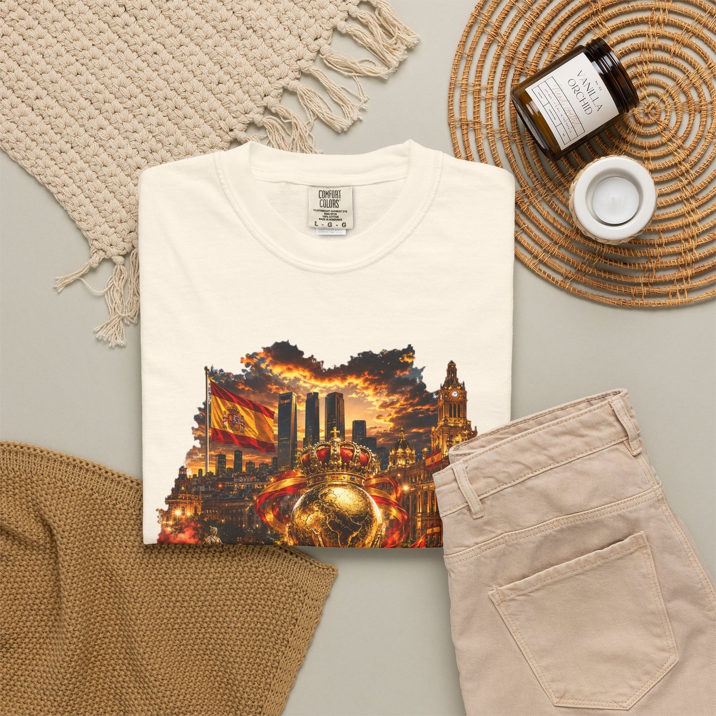 Spain Football World Cup 2026 'Triunfo de Cibeles' Ultimate Fan Celebration | Premium Graphic Tee