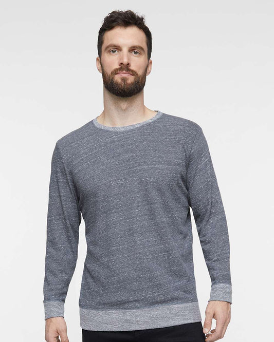 Unisex Harborside MÃ©lange French Terry Crewneck Sweatshirt