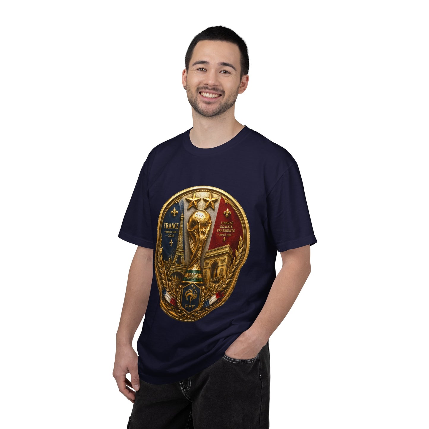 France Football World Cup 2026 Sovereign Trophy Medallion – Imperial Glory | Premium Graphic Tee