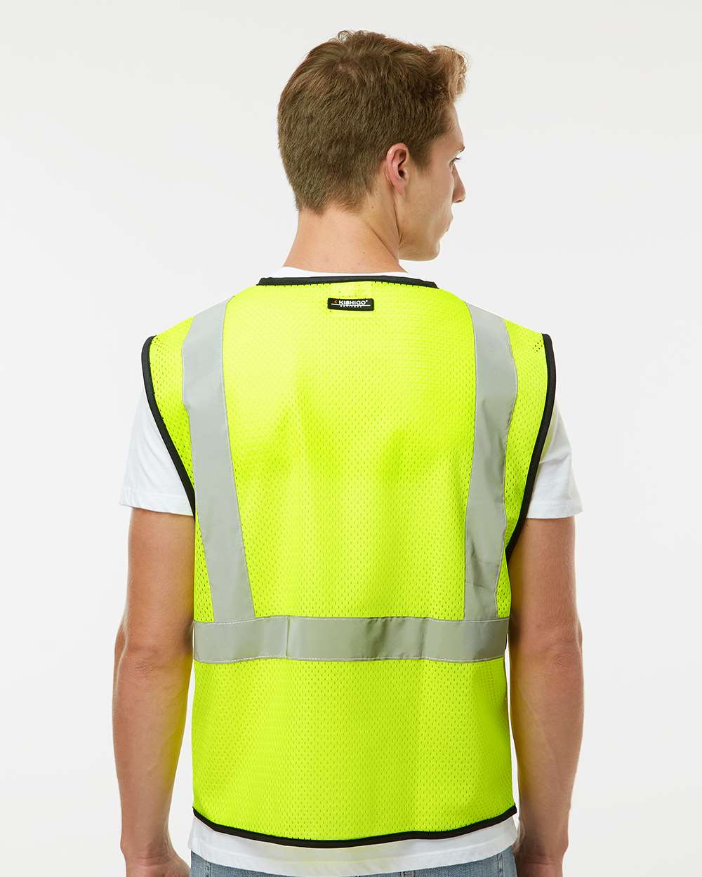 Unisex Hook-and-Loop Mesh Vest