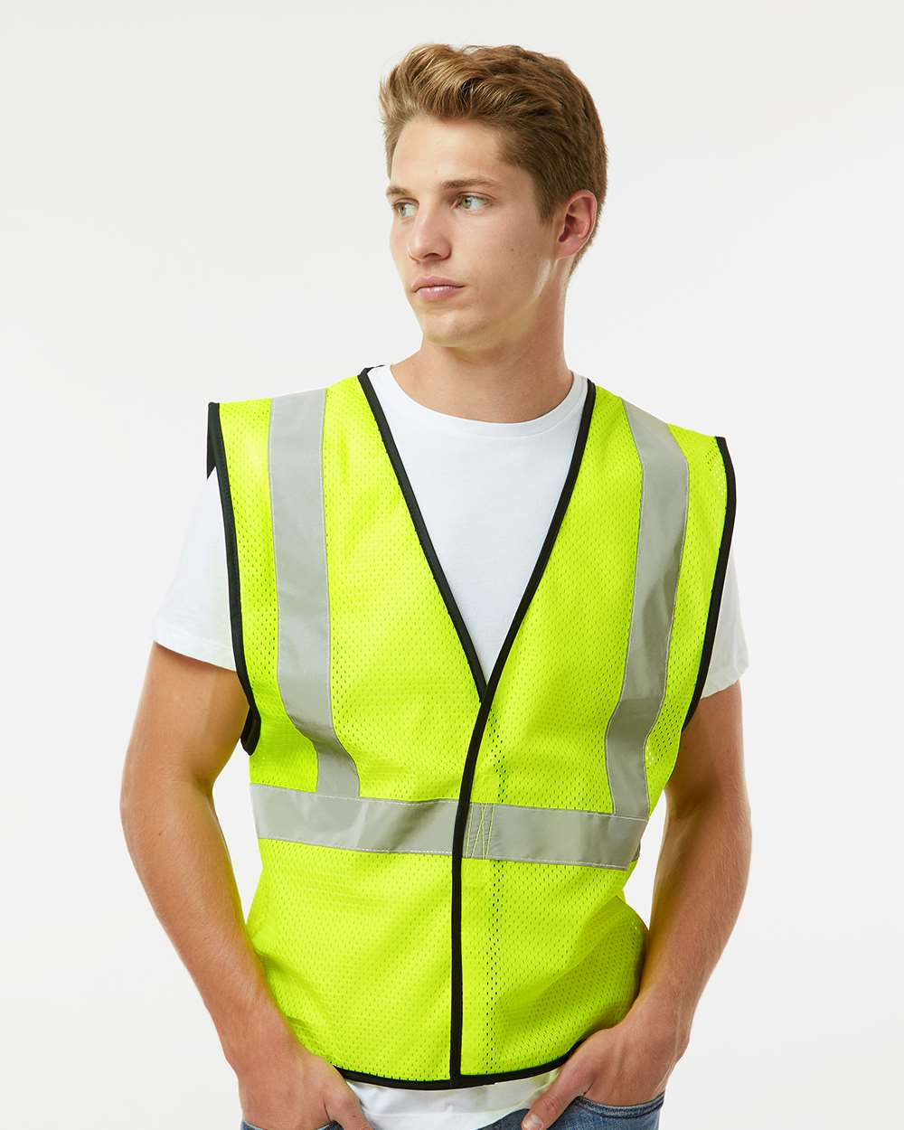 Unisex Hook-and-Loop Mesh Vest