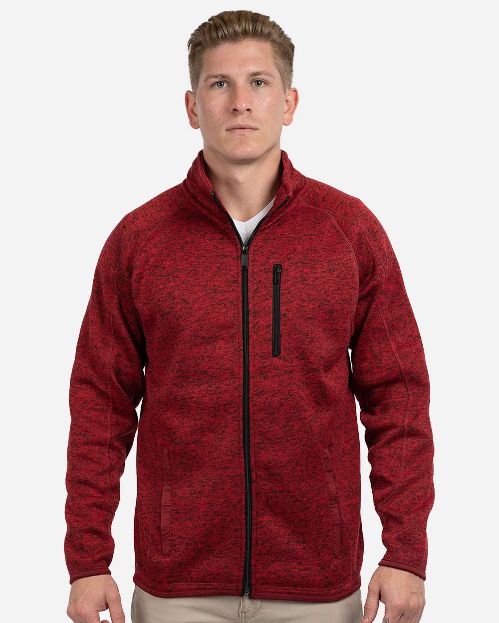 Men's Sweater Knit Jacket