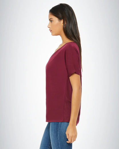 BELLA + CANVAS 8815 Women Slouchy V-Neck Tee