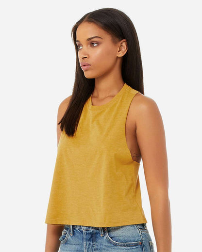 Women's Racerback Crop Tank