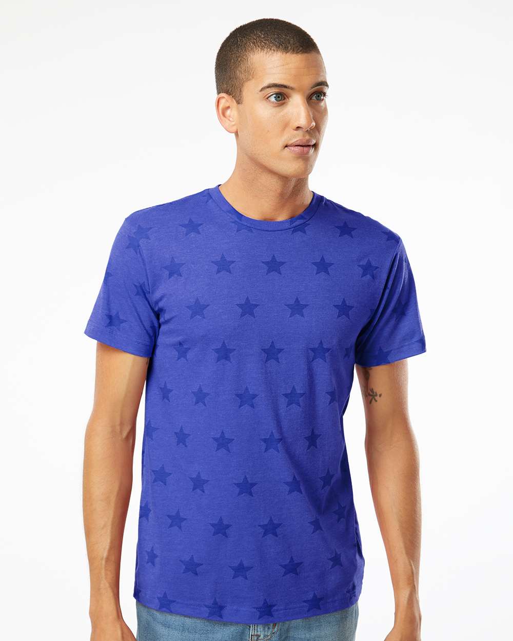 Men's Star Print Tee