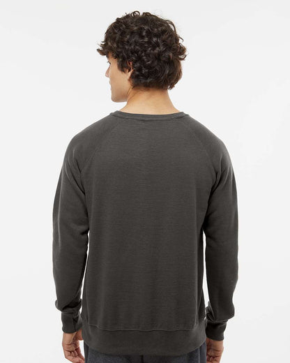Men's Ripple Fleece Raglan Crewneck Sweatshirt