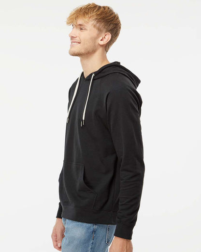 Unisex Icon Lightweight Loopback Terry Hooded Sweatshirt