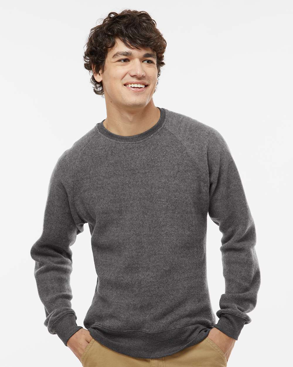 Unisex Flip Side Fleece Crewneck Sweatshirt