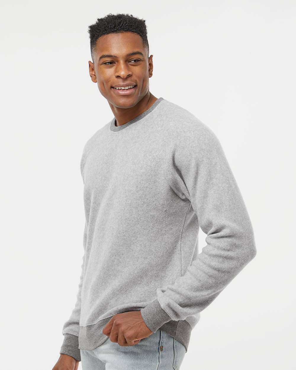 Unisex Flip Side Fleece Crewneck Sweatshirt