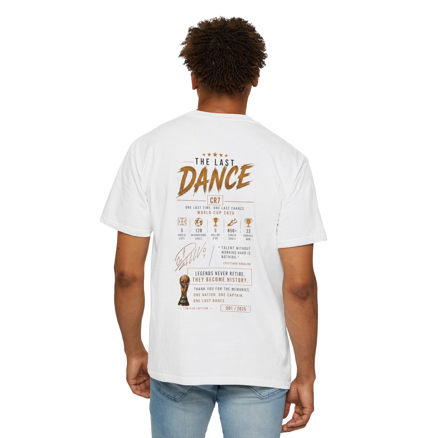 Cristiano Ronaldo – The Last Dance | Back Print Edition