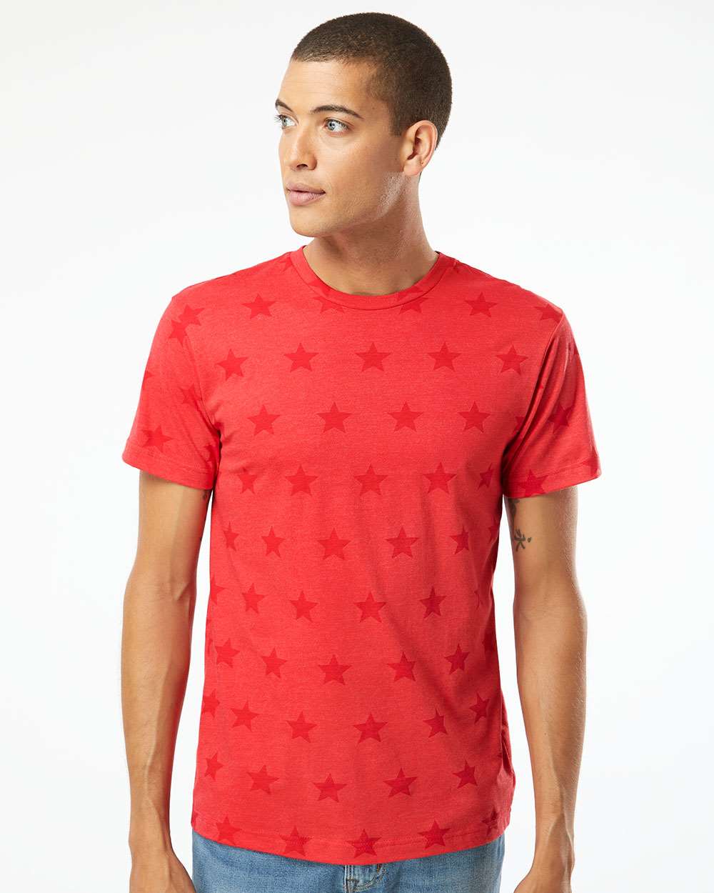 Men's Star Print Tee