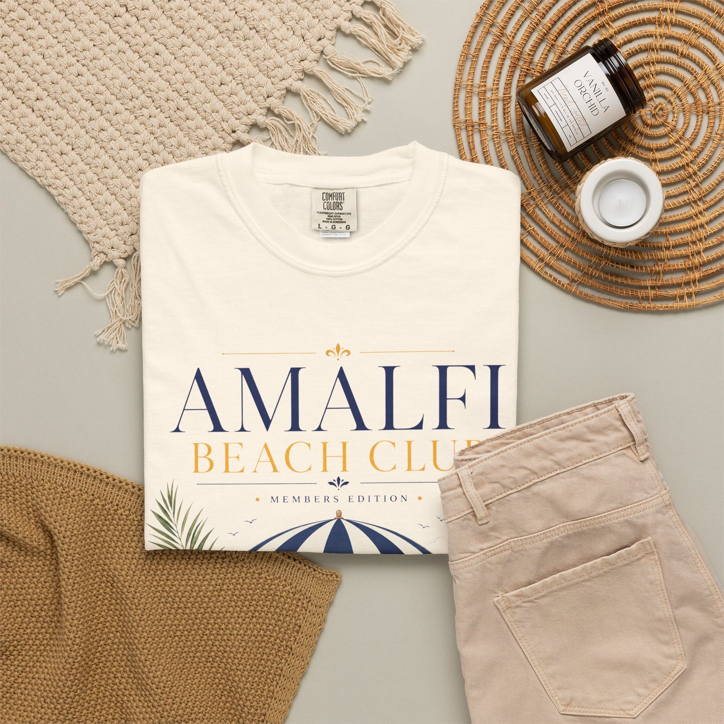 Amalfi Beach Club – Members Edition | Premium Summer Tee