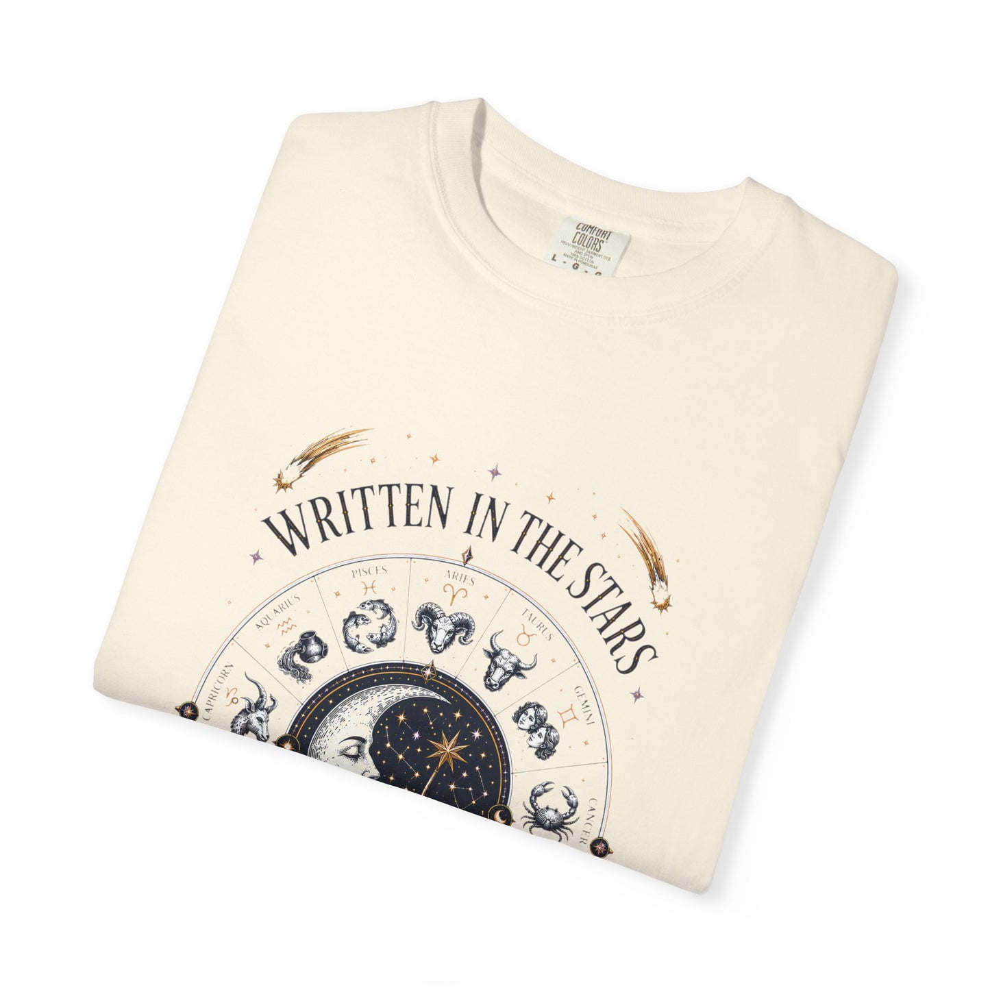 Written In The Stars Astrology Zodiac Wheel Halloween | Premium Graphic Tee